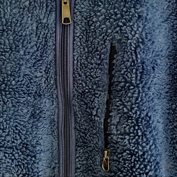 Very Vintage Retro X Patagonia Fleece Jacket Blue - Picture 6 of 16